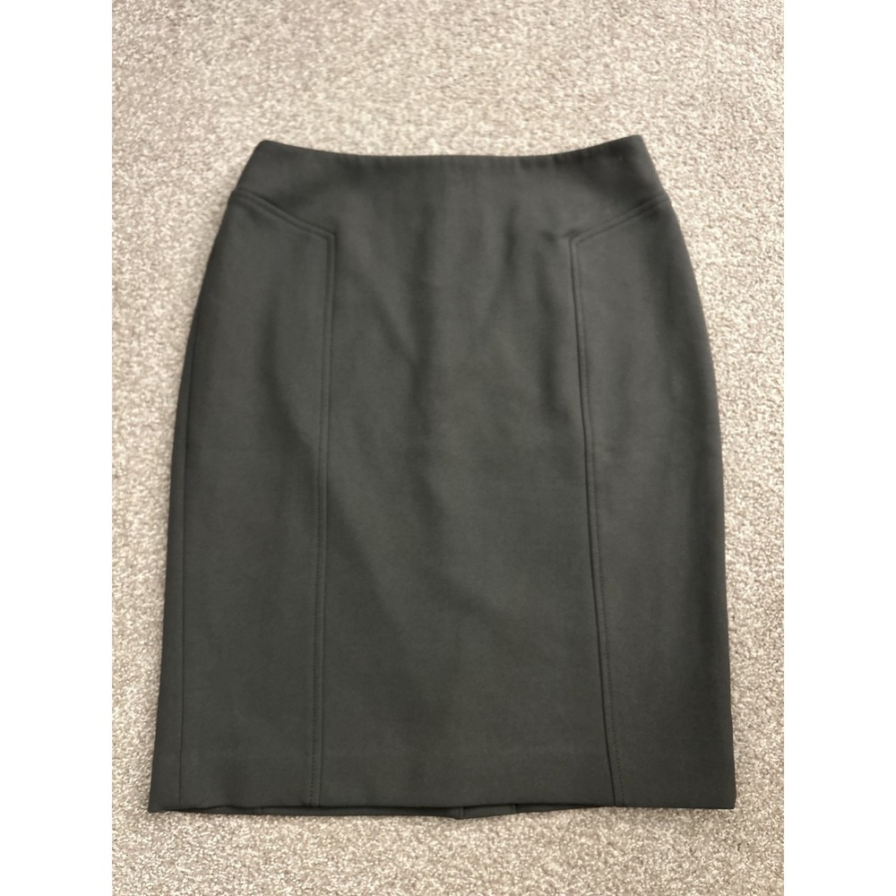 Halogen Pencil Skirt Womens 6 Gray Excellent Tailored Professional Knee Length - Picture 4 of 8